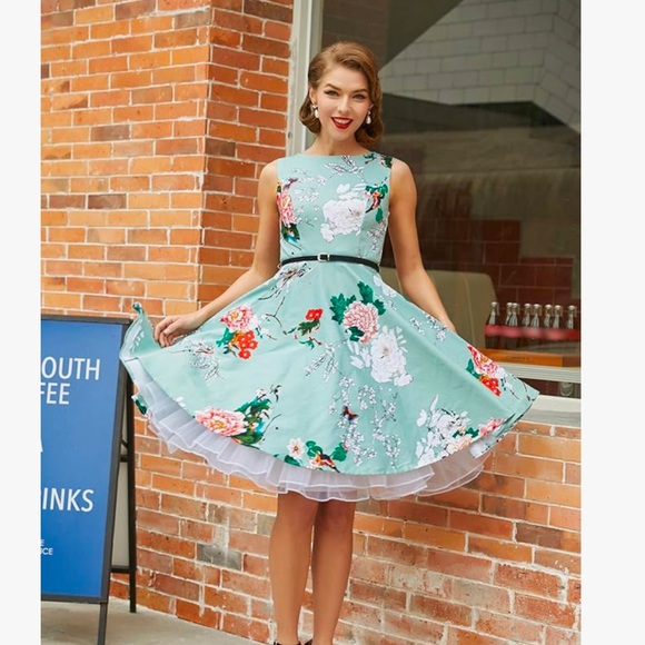 GRACE KARIN Women's 50s Petticoat Skirt Tutu Crinoline Slip Underskirt CL008922 - Picture 8 of 8